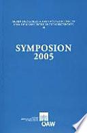 Télécharger le livre libro Symposion 2005